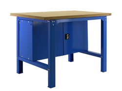 Superfície de bancada industrial aglomerado MDF 35mm com armário inferior BT-6 PLYWOOD LOCKER 1800 SIMONRACK