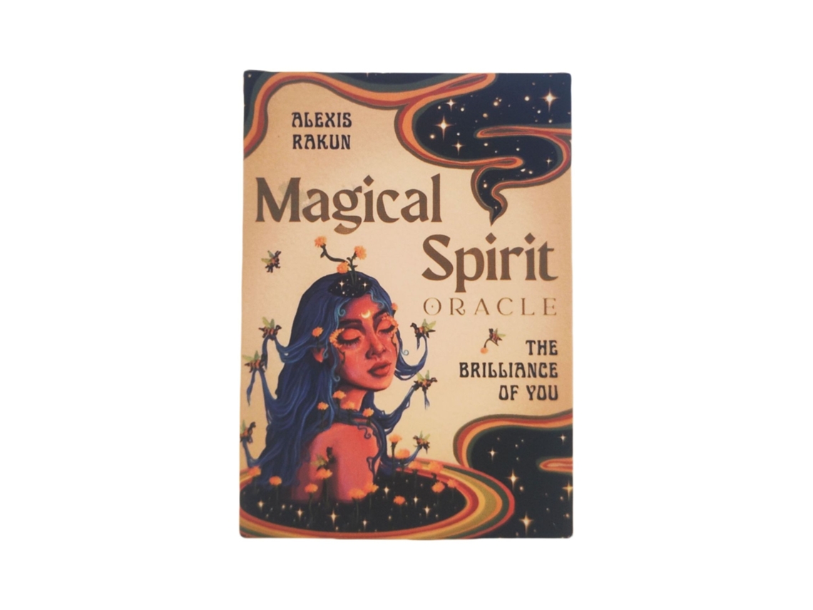 Juego De Cartas Magical Elf Oracle, 44 Cartas De Juego, Que Miden 10,4 X 7,3 Cm, En Una Caja Colorida.