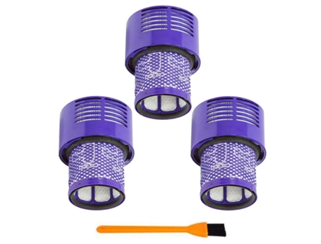 Unidad de filtro lavable de 3 piezas para aspiradora Dyson V10 Sv12 Cyclone Absolute Total Clean