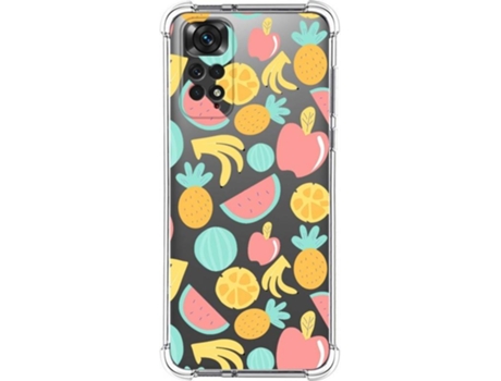 Carcasa Xiaomi Redmi Note 11 TUMUNDOSMARTPHONE Dibujos Antigolpes Frutas 02 Multicolor