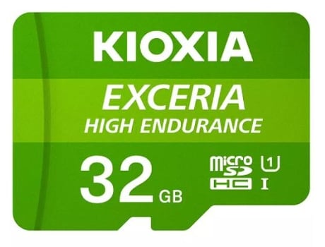 Tarjeta de memoria Kioxia Exceria High Endurance 32 Gb MicroSDHC UHS-I Clase 10