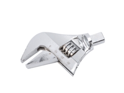 Llave De Cabeza Ajustable Industrial Crv Con Giro Y Apertura De 0-37 Mm, Interfaz Cuadrada Convexa, 9x12
