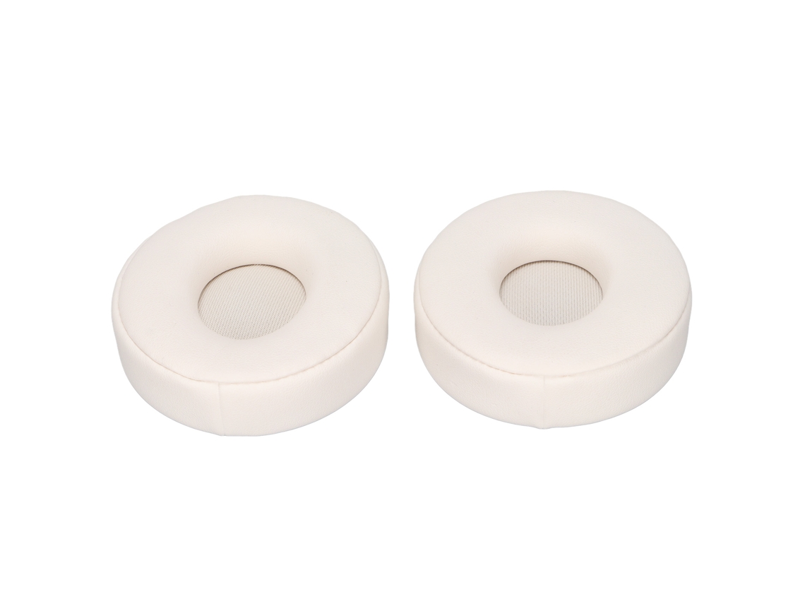 2 Almohadillas De Repuesto Blancas Para Auriculares Inalámbricos Solopro On-ear