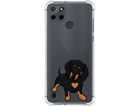 Carcasa Realme C21Y TUMUNDOSMARTPHONE Dibujos Antigolpes Perros 04 Multicolor