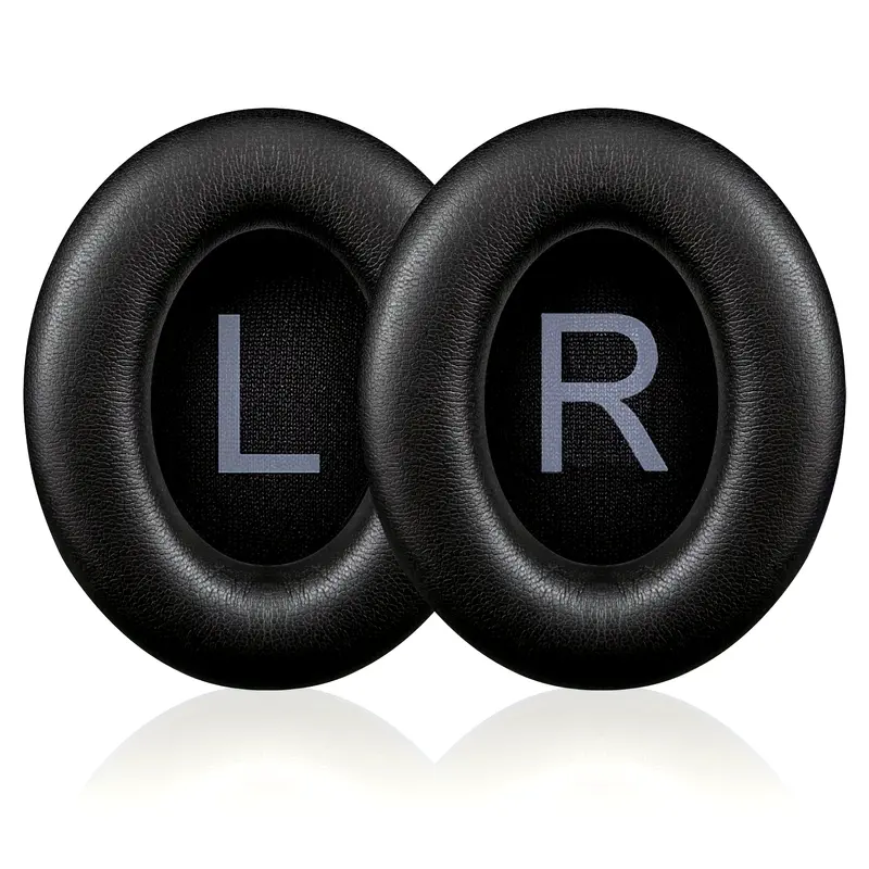 Almohadillas De Reemplazo Para Auriculares Bose Noise Cancelling 700 Cuero Pu Suave (negro), Gusshious (nc700)