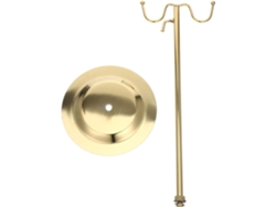 Soporte Ajustable De Hierro Dorado Para Paquetes, Con Doble Gancho, Resistente Al Desgaste, Para Almacenamiento.