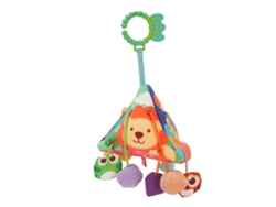 Brinquedo Sensorial Para Bebê Suspenso De Carrinho Com Chacha E Padrões Geométricos