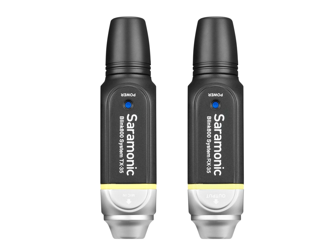 Sistema de soldadura inalámbrico Blink 800 B1 con micrófono premium. Saramonic