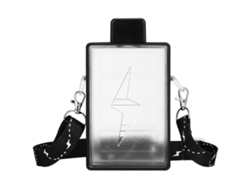 Botella De Agua Deportiva Rectangular Portátil De 450 Ml Con Asa Rosewell