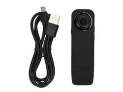 Grabadora De Vídeo Portátil Hd 1080p, Cámara De Acción Ligera Y Ergonómica Con Protección Contra Apagado.