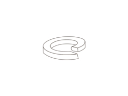 Anillo de Muelle Din 127B M12 140Hv 4.8 Sin Acabados CHEMITOOL
