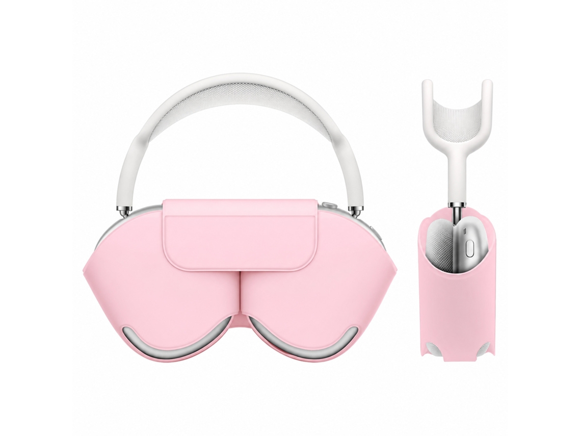 Protección - Funda Protectora Magnética De Cuero Para Airpods Max 1/2 Con Modo De Suspensión Inteligente, Resistente A Arañazos Y Protección