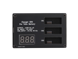 Cargador De Baterías Con 3 Puertos, Carga En Paralelo, Mantenedor De Equilibrio, Salida De Cc 4,35 V 3 A