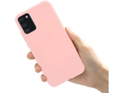 Carcasa Samsung Galaxy F02s PHONECARE Silicona Liquida Rosa