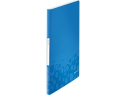 Carpeta LEITZ WOW 20 bolsillos Azul (A4 - Capacidad: 40 hojas)