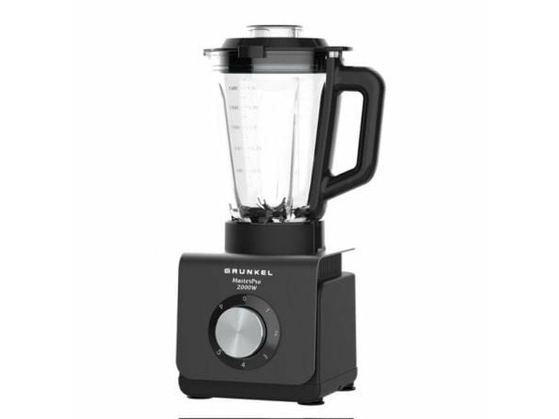 Batidora de Vaso GRUNKEL BAT-2000 MASTERPRO (Negro - 2000 W - 1,5 L - Enchufe EU)