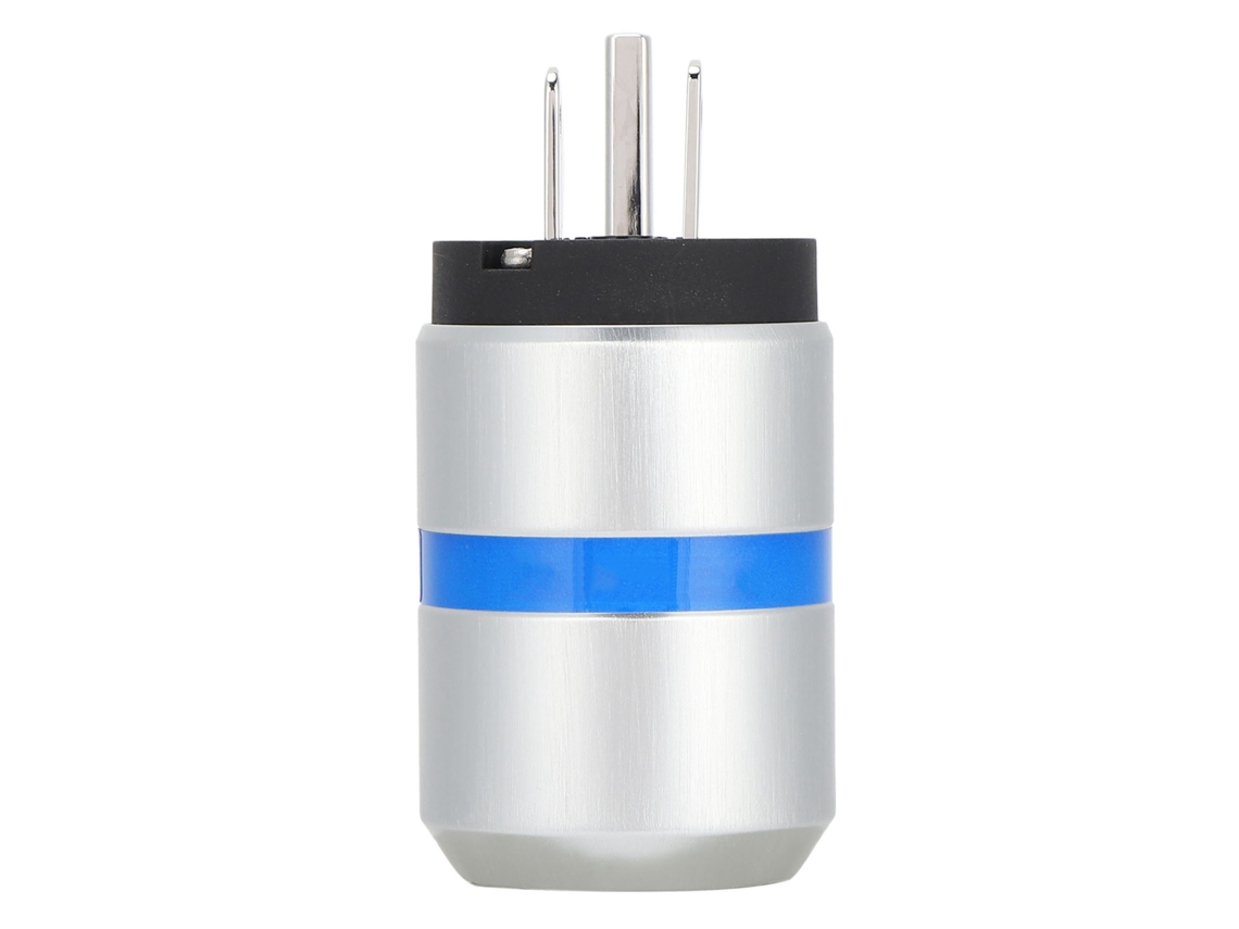 Plugue De Alimentação Monosaudio M106r Cobre Puro Com Revestimento De Ródio Conector De Áudio Ce/rohs/pse