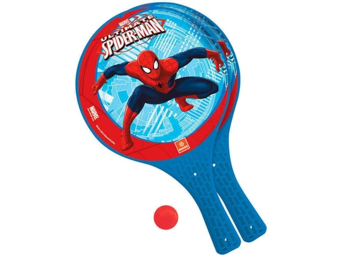 Raquetas de playa MONDO Spiderman Marvel