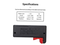 Aneng Bt-168 Pro Probador Digital De Baterías Para Aaa, Aa, 9v, Cr2032 Y Lr44 - Herramienta De Diagnóstico De Capacidad Universal