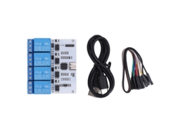 Módulo De Relé De Control Serie Con Interfaz Usb De 4 Canales A 340 Module Type C 5v