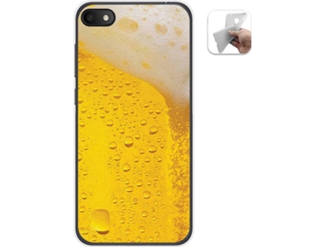 Carcasa Alcatel 1V 2019 TUMUNDOSMARTPHONE Cerveza Multicolor