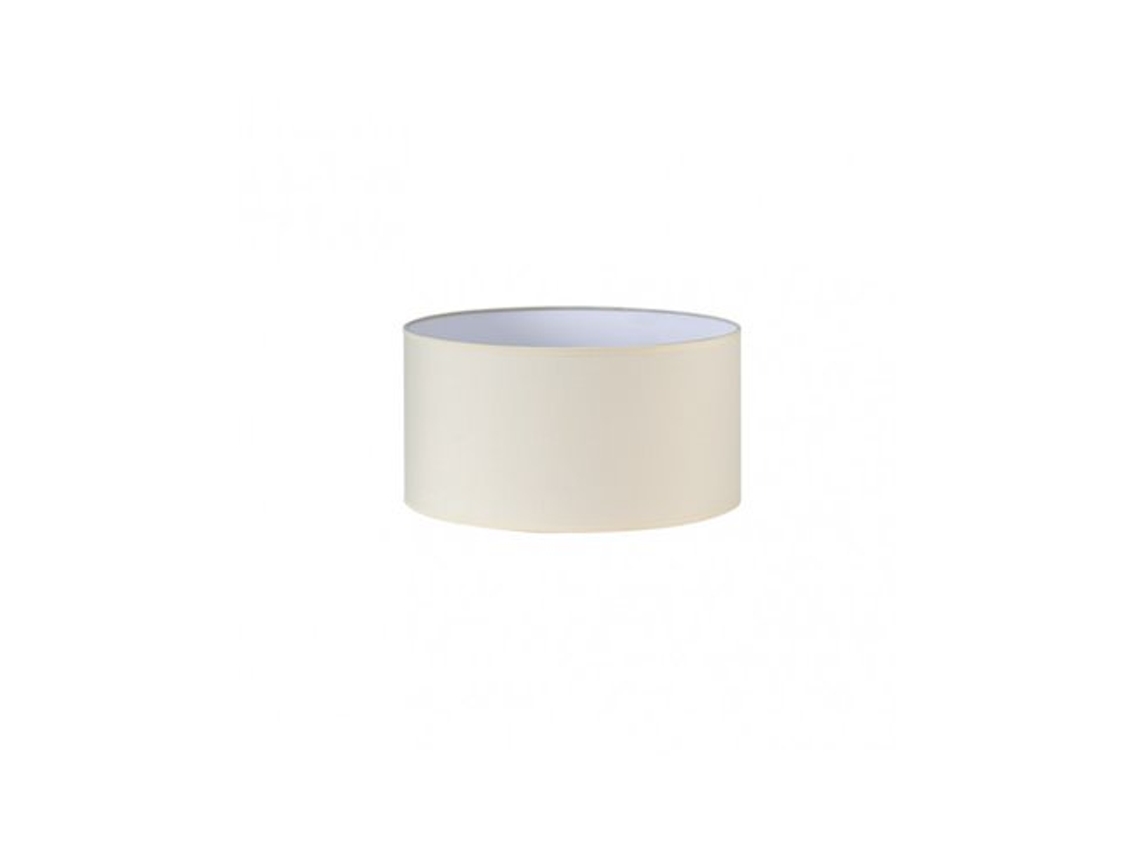 Pantalla Cilindrica Dori E27 beige 35Dx35dx20h Cm Tejido Popelin