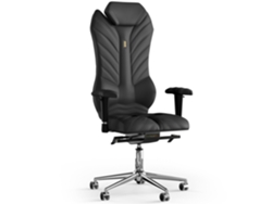 Silla de Oficina KULIK Monarch PU Cuero (Preto -130x50x50cm)