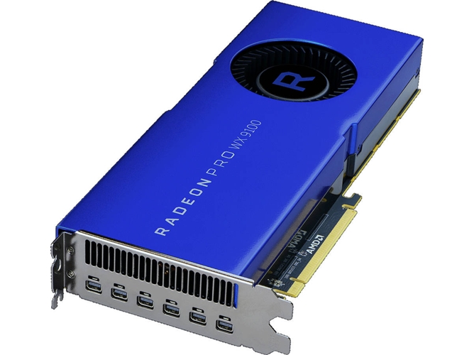 Tarjeta Gráfica AMD Radeon Pro WX 9100 (AMD - 16 GB HBM2)