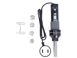 Juego De 6 Piezas De Pistola De Aire Caliente Lcd Ajustable, Herramienta De Soldadura, 110 V, Enchufe Estadounidense.