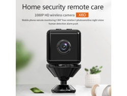 Cámara De Seguridad Inalámbrica Wifi X6d Mini 1080p Con Detección De Movimiento, Visión Nocturna Y Monitoreo Por Aplicación