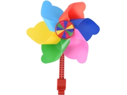 2026-pinwheel Floral Para Manillar De Bicicleta Niños Accesorios De Ciclismo Scooter Molinete Giratorio