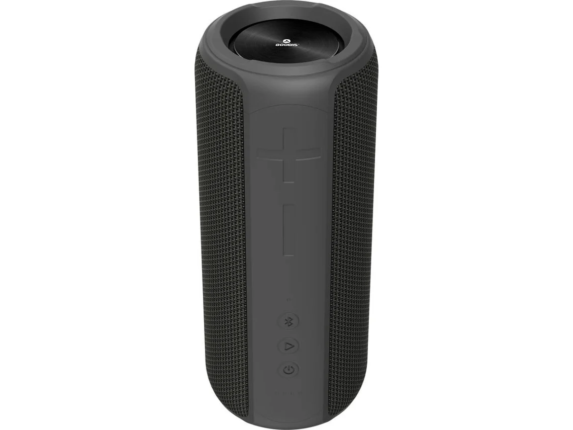 Altavoz Bluetooth GOODIS GDBS9024BK (30 W - Autonomía: Hasta 5 h - Alcance: Hasta 10 m - Gris)