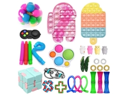 Conjunto Rebe de brinquedos sensoriais para relaxamento e estimulação tátil, presente e recompensa ideal para crianças e adultos.