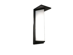Lámpara de pared, aluminio fundido, 18 cm x 51 cm, 240 V, 12 W, IP55 impermeable OEM