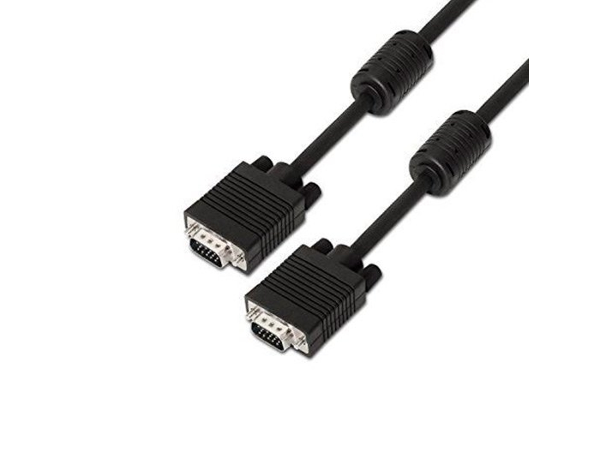 Cable de Vídeo Aisens (VGA - 1.8 m m - Negro)