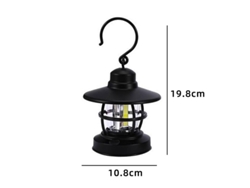 Lâmpadas De Camping Penduradas Para Uso Externo, Elétricas, De 19,8 X 10,8 Cm, 1 Unidade Por Pacote.
