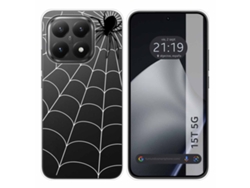 Funda Silicona Transparente Para Xiaomi 15t 5g Diseño Araña Dibujos