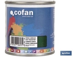 Esmalte Sintético COFAN Verde Carruaje   (125 ml)