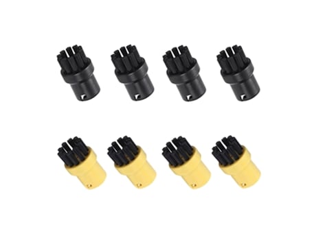Paquete de 8 cepillos de cerdas de boquilla de herramienta manual para Limpiador de vapor Karcher Sc1 Sc2 Sc3 Sc4 Sc5 Sc7