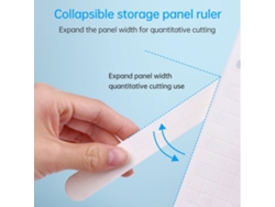 Cortadora De Papel Rotativa 4 En 1 Kw-trio De 23 Cm Para Papel A3 Y A4 Con Reglas Auxiliares Para Manualidades, Scrapbooking, Oficina Y Hogar.
