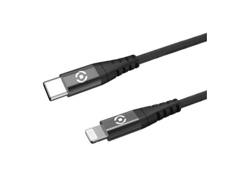 Cable CELLY USBCLIGHTNYLBK (USB-C - Lightning - 1 m - Negro)