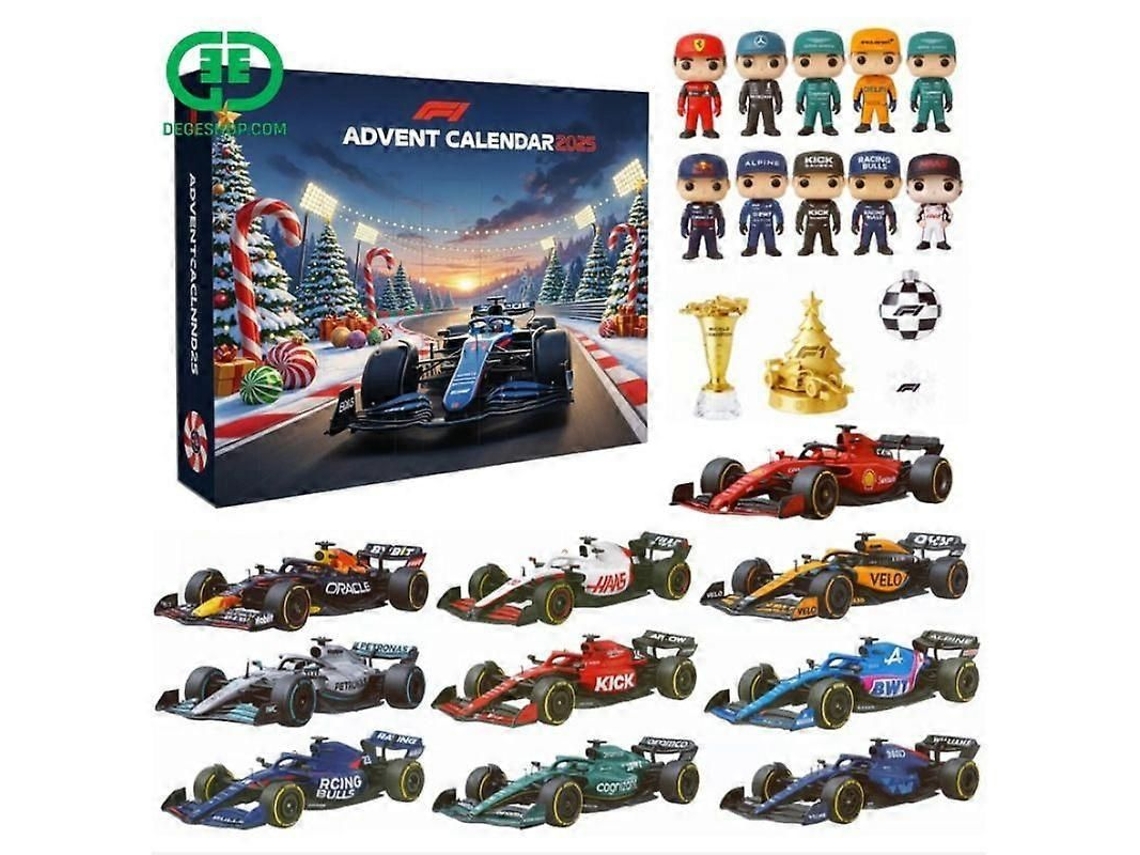 Calendario De Adviento De F1 Racing - Caja Sorpresa Hd