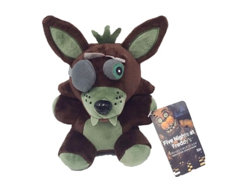 Cinco Noches En Freddy'S Phantom Foxy Muñeco de Peluche de Peluche Zorro Negro
