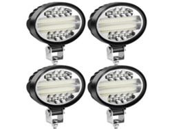 Luz de trabajo LED, 20 W de potencia, resistente al agua IP67, 4 unidades de 20 W OEM
