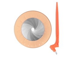 Herramienta De Dibujo Circular Ajustable Con Plantilla Giratoria Y Bisturí De Tallado.