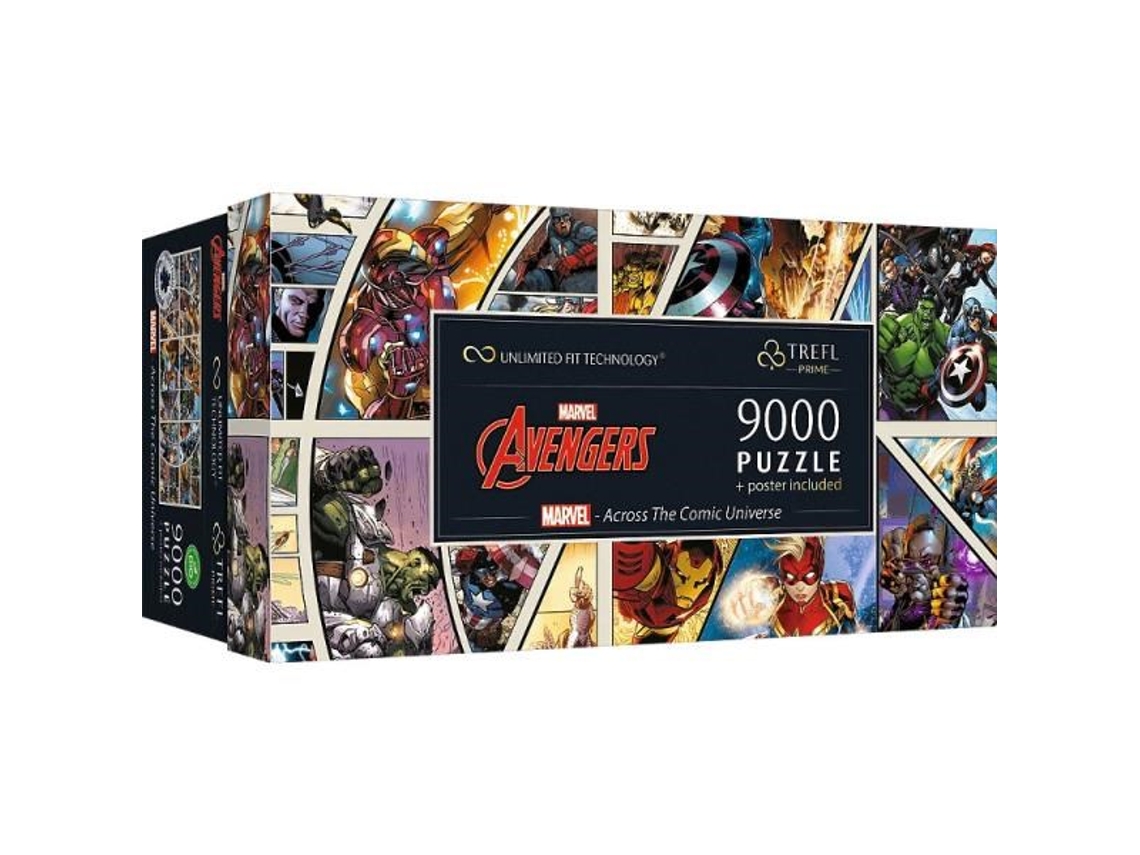 Puzzle 9000el Marvel Across The Comic Universe 81022 Trefl
