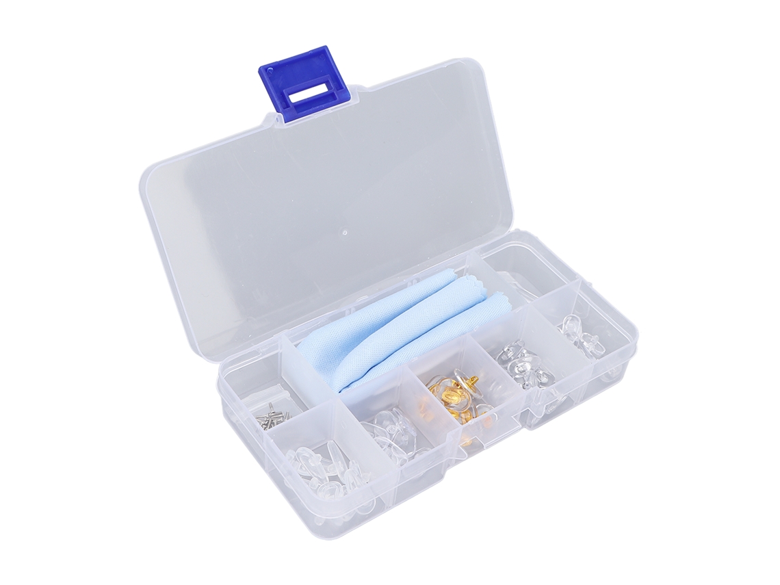 Protectores nasales de silicona para gafas, antideslizantes, seguros, inodoros, kit de reparación
