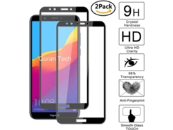 Protector Cristal Templado Honor 7C HONGWE. Cobertura Completa Negro