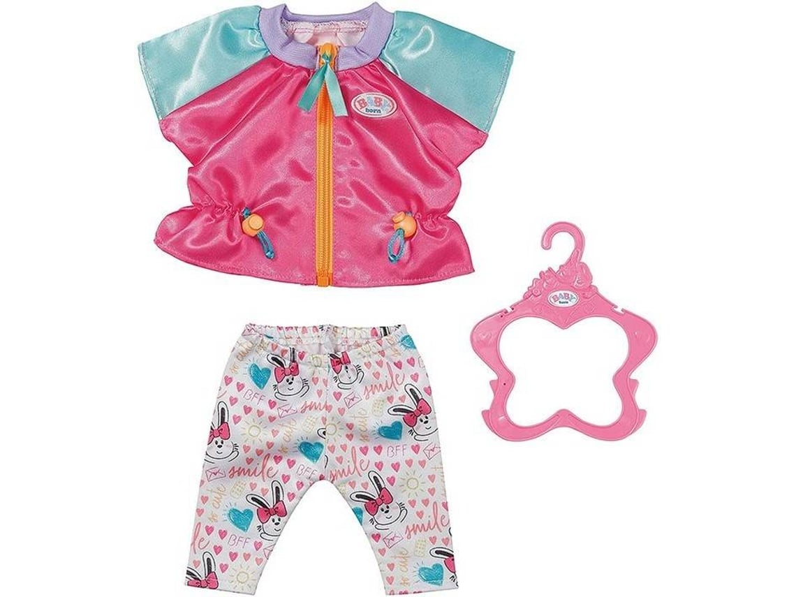 Ropa de Muñecos BABY BORN Casual Outfit Rosa 43Cm (Edad Mínima