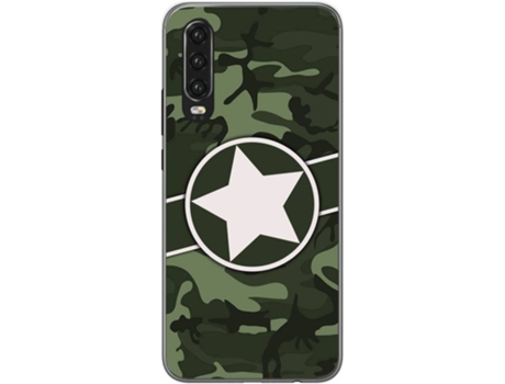 Carcasa Huawei P30 TUMUNDOSMARTPHONE Camuflaje 01 Multicolor